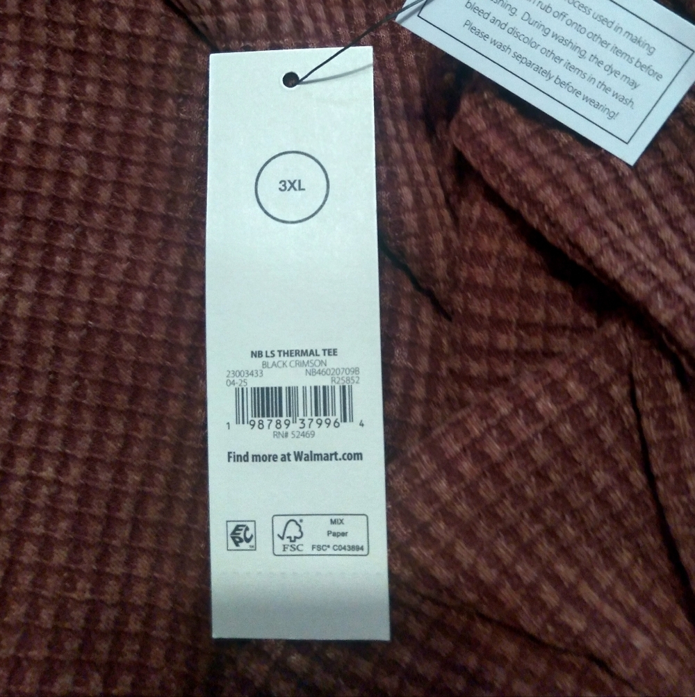 No Boundaries Thermal Long Sleeve Tee - Picture 5 of 9